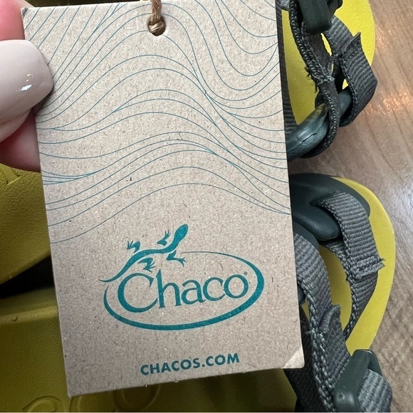 NWT Chaco Kids Chillos Slip On Adjustable Water Walking Sandals in Scarab, Sz 2 - Picture 7 of 9